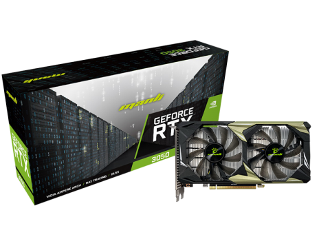 Manli GeForce RTX™ 3050 6GB Nebula Twin